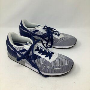 Diadora men's Titan Weave sneakers 12 white blue low